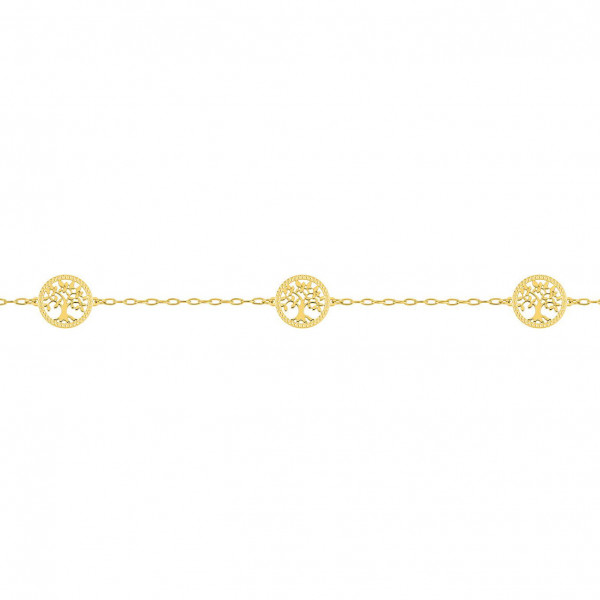 bracelet-trois-arbres-de-vie-or-jaune-Robbez-Masson bracelet-trois-arbres-de-vie-or-jaune-Robbez Masson