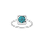 Bague Femme Argent 925/1000 et Turquoise MURAT
