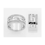 Bague Femme Argent et Oxydes Guy Laroche