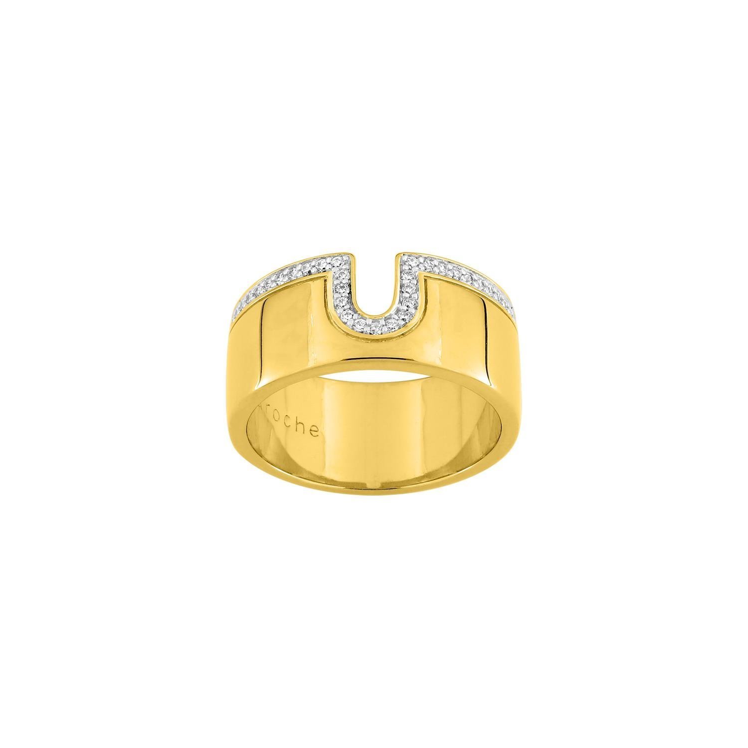 Bague-Femme-Plaque-Or-et-oxydes-GUY-LAROCHE-G17049-10 Bague Femme Plaqué or et Oxydes Guy Laroche