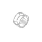 Bague Femme graphique Argent 925/1000 MURAT