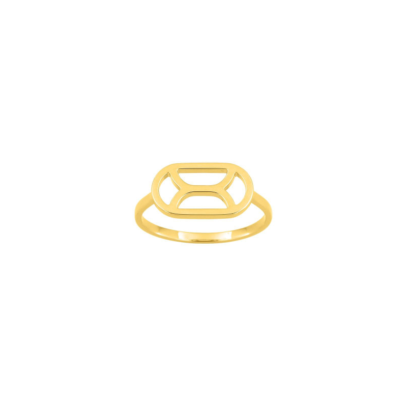 Bague Femme graphique Plaqué Or MURAT