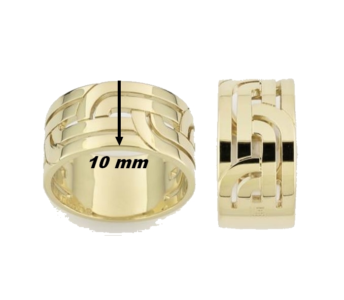 Bague-Femme-plaque-or-GUY-LAROCHE-G17047-00-largeur Bague Femme plaqué Or Guy Laroche