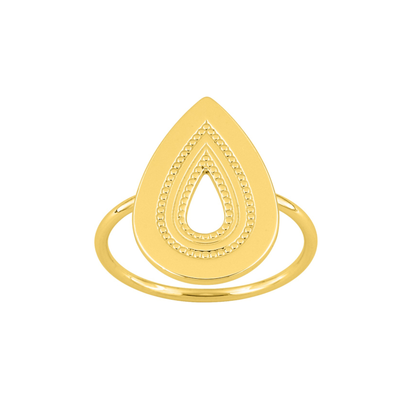 Bague Femme Plaqué Or MURAT