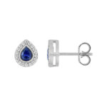 Boucles d’oreilles Femme Argent 925/1000 et Oxydes de zirconium de couleur CHRISTIAN BERNARD