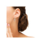 Boucles d'oreilles Femme Argent MURAT portées