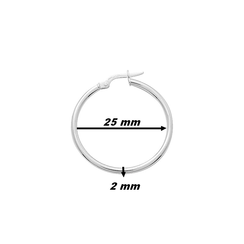 Boucles-d-oreilles-creoles-Femme-Or-blanc-750-2535-5G-robbez-masson-dimensions Boucles d’oreilles créoles Femme Or blanc 750/1000 ROBBEZ MASSON, dimensions