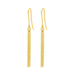 Boucles d’oreilles pendantes Femme Or jaune 750/1000 ROBBEZ MASSON