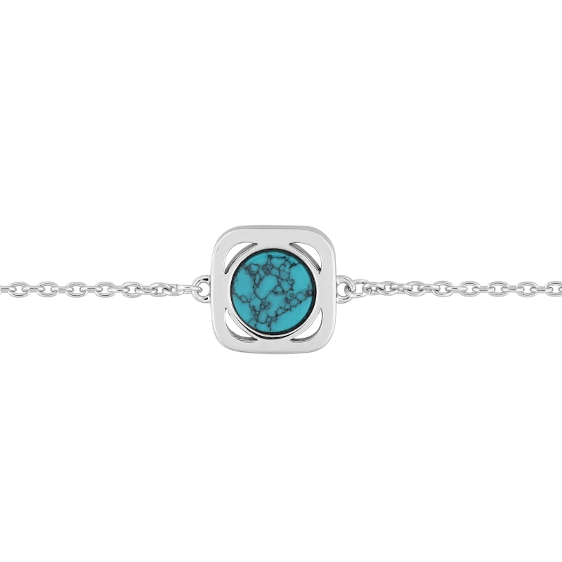 Bracelet Femme Argent 925/1000 et Turquoise MURAT