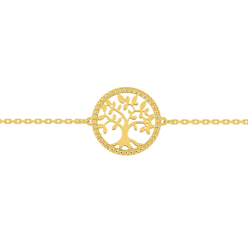 Bracelet Femme Arbre de vie Or jaune 750/1000 ROBBEZ MASSON