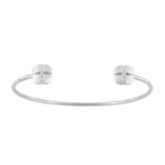 Bracelet jonc Femme Argent 925/1000 et Oxydes de zirconium MURAT