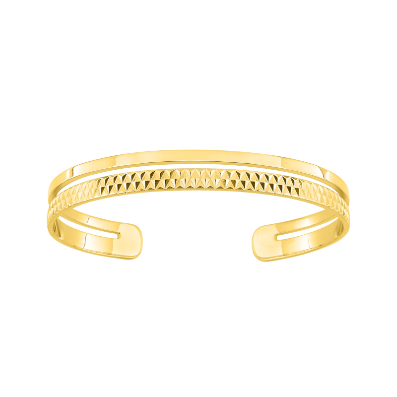 Bracelet Jonc Murat plaqué or