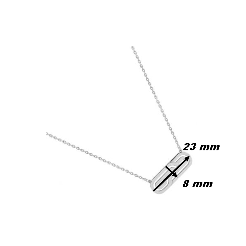 Collier Femme mesures Argent Guy Laroche