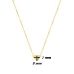 Collier Cœur Femme Or jaune 750/1000 ROBBEZ MASSON, dimensions