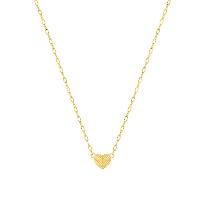 Collier Cœur Femme Or jaune 750/1000 ROBBEZ MASSON