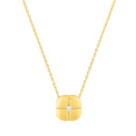 Collier Femme icône Plaqué Or et Oxyde de zirconium MURAT