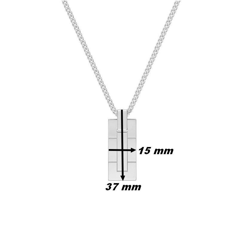Collier-Homme-Argent-GUY-LAROCHE-G32018-01-dimensions Dimension collier Homme Argent