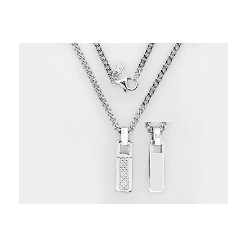collier Argent Homme Guy Laroche
