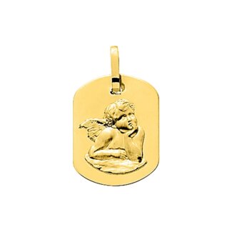 Pendentif Médaille Ange Or jaune 750/1000 ROBBEZ MASSON