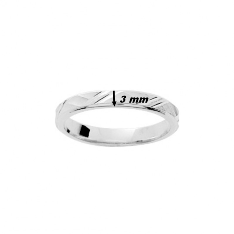 alliance-femme-argent925-robbez-masson-337489-largeur Alliance Femme Argent 925/1000 ROBBEZ MASSON, largeur