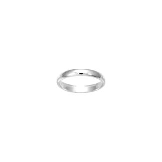 Alliance lisse Femme Argent 925/1000 ROBBEZ MASSON