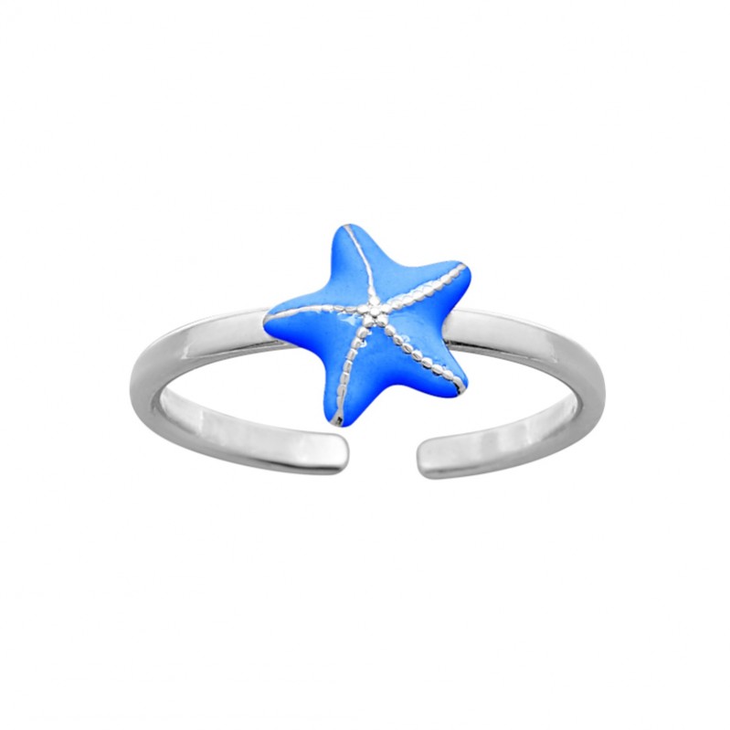bague-enfant-etoile-de-mer-argent-925-robbez-masson-337834R Bague ouverte Enfant Etoile de mer Argent 925/1000 ROBBEZ MASSON