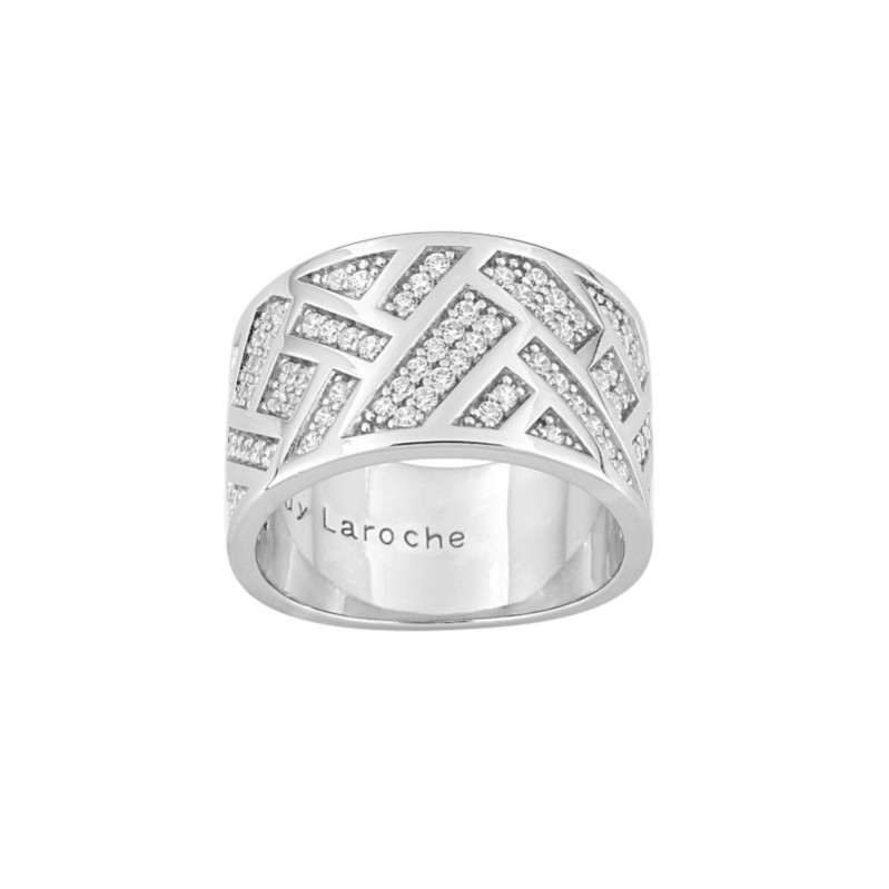 Bague Femme Argent et Oxydes Guy Laroche