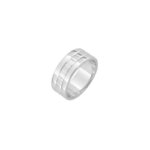 Bague Homme Argent 3 lignes MURAT