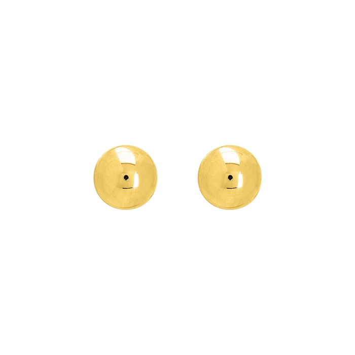 Boucles d’oreilles boule 7mm Femme Or jaune 750/1000 ROBBEZ MASSON