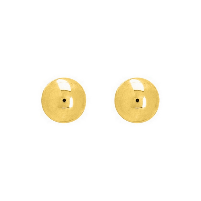 Boucles d’oreilles boule 8mm Femme Or jaune 750/1000 ROBBEZ MASSON