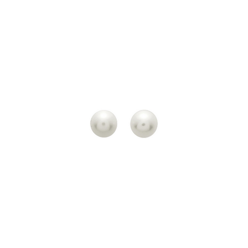 Boucles d’oreilles clou Perles de culture 3 mm Or jaune 750/1000 ROBBEZ MASSON