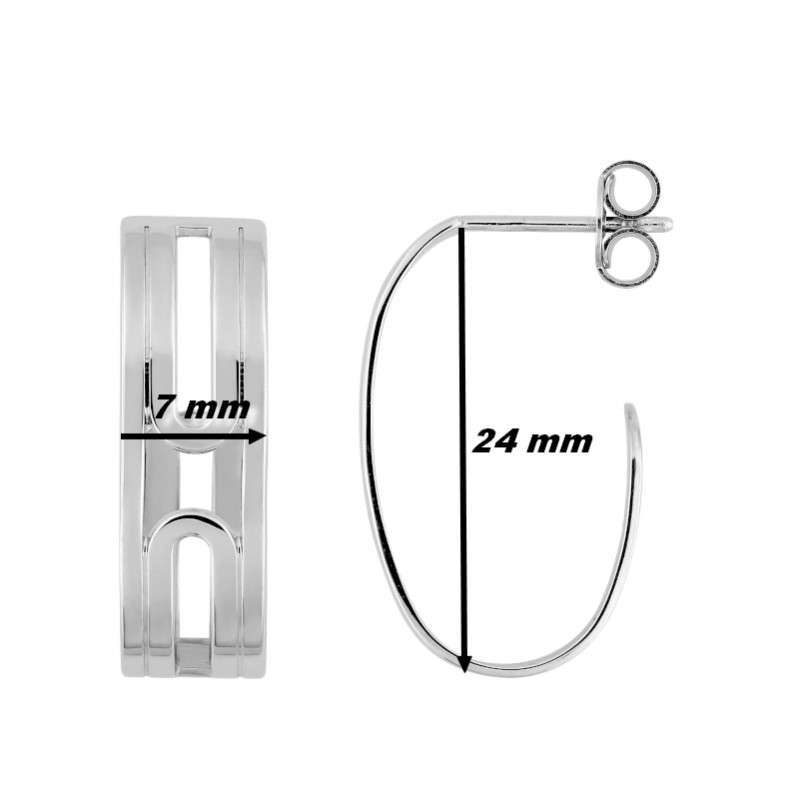 boucles-oreilles-creoles-femme-argent-murat-305264-dimensions Boucles d'oreilles créoles Femme Argent MURAT, dimensions