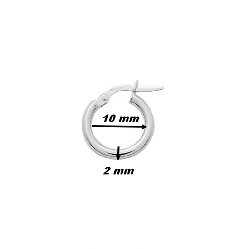 boucles-oreilles-creoles-femme-or-blanc-750-robbez-masson-2535-2G-dimensions Boucles d’oreilles créoles Femme Or blanc 750/1000 ROBBEZ MASSON, dimensions