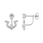 Boucles d'oreilles Femme Argent et Oxydes MURAT