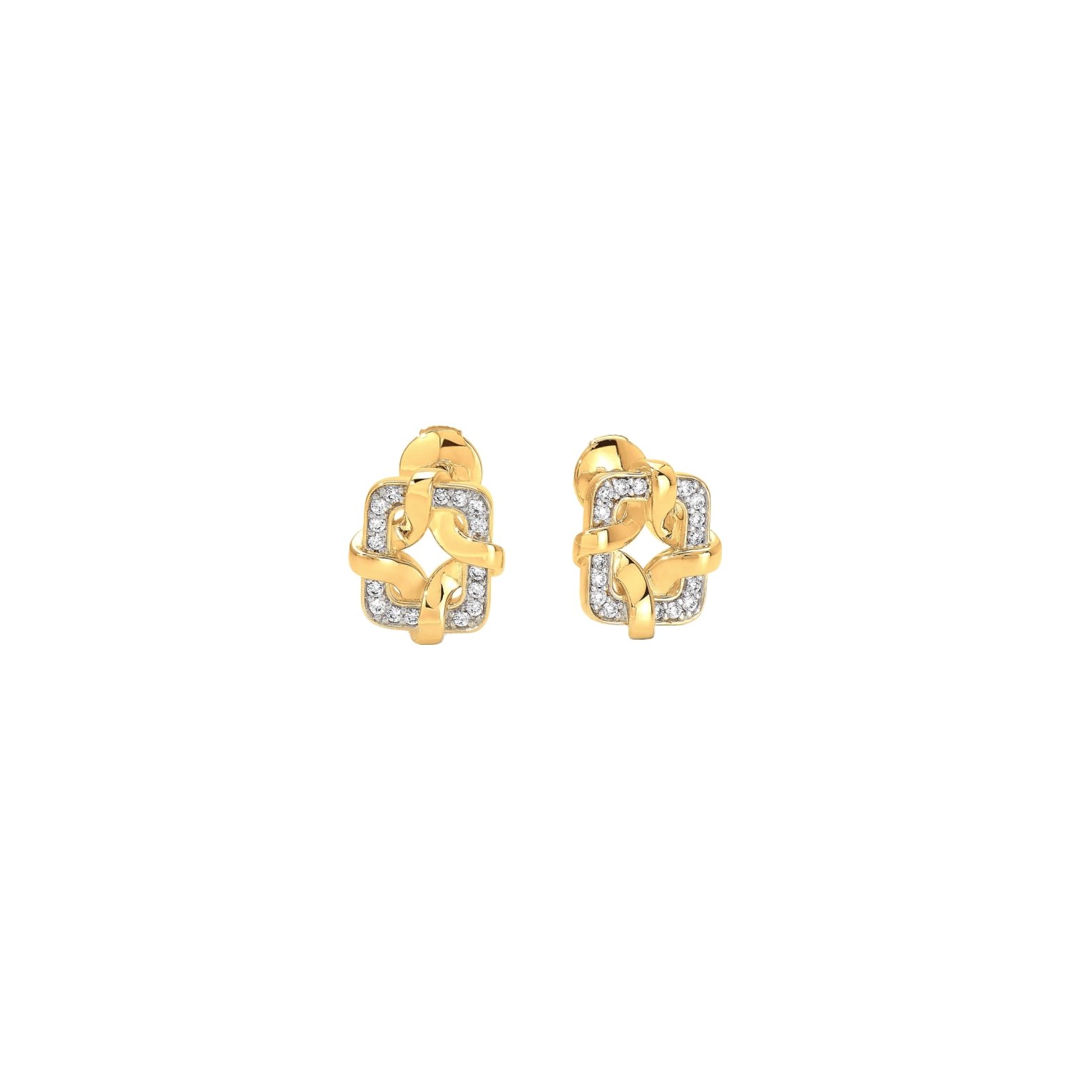 Boucles d'oreilles Femme Plaqué Or et Oxydes Guy Laroche