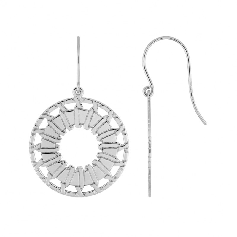 Boucles d'oreilles pendantes Femme Argent MURAT
