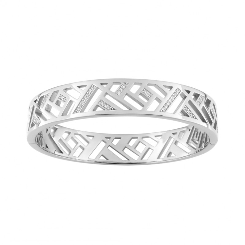 bracelet-femme-argent-oxydes-guy-laroche-g33051-11 Bracelet jonc Femme Argent et Oxydes Guy Laroche