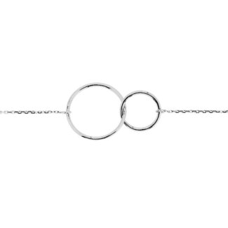 Bracelet Femme cercles Or blanc 750/1000 ROBBEZ MASSON
