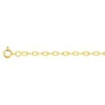 Bracelet Femme Or jaune 750/1000 maille forçat ROBBEZ MASSON