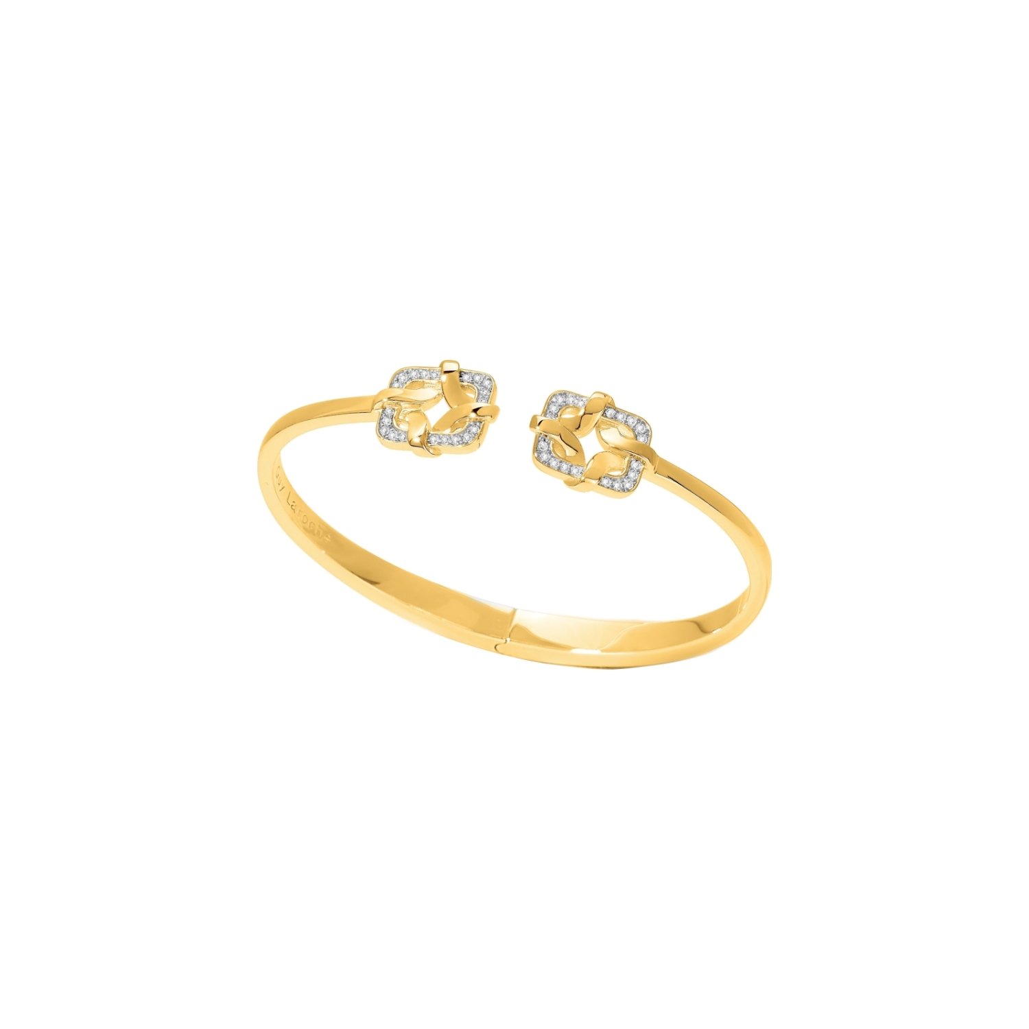 Bracelet jonc Femme Plaqué Or et Oxydes Guy Laroche