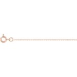 Chaîne forçat Femme Or rose 750/1000 ROBBEZ MASSON