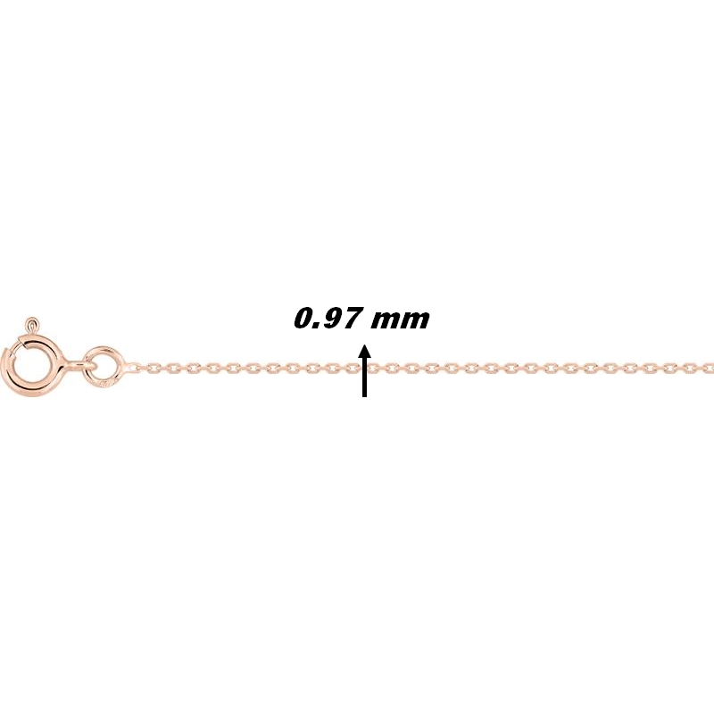chaine-forçat-or-rose-750-robbez-masson-F30R-largeur Chaîne forçat Femme Or rose 750/1000 ROBBEZ MASSON, largeur