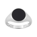 Chevalière Homme Argent 925/1000 et Onyx ROBBEZ MASSON