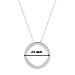 Collier long Femme Argent 925/1000 MURAT, dimensions