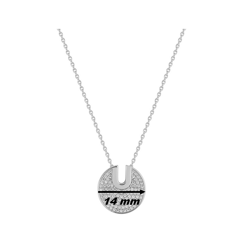 Collier Femme Argent et Oxydes Guy Laroche dimensions