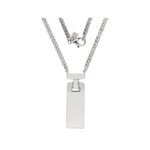 Collier Homme Guy Laroche en Argent rhodié 925/1000