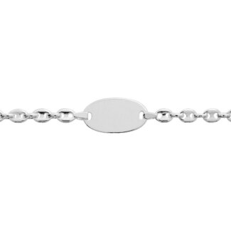 Gourmette Grain de café Femme Argent 925/1000 ROBBEZ MASSON
