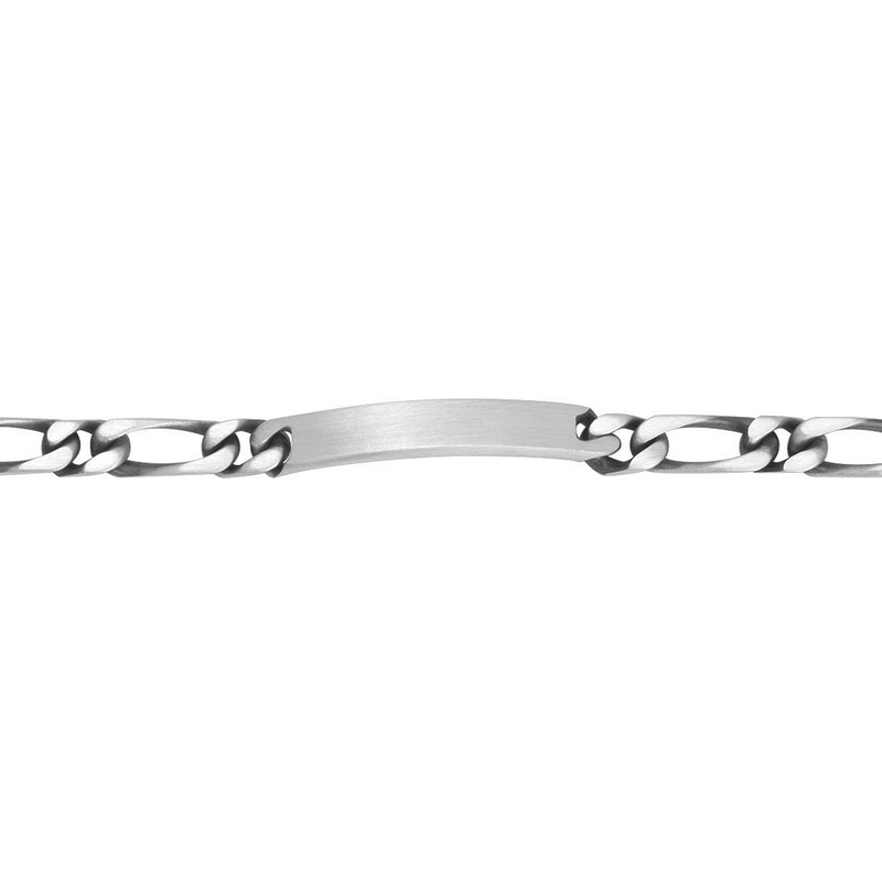 gourmette-homme-argent-vieilli-maille-alternee-robbez-masson-204017-10 Gourmette Homme maille alternée Argent vieilli ROBBEZ MASSON