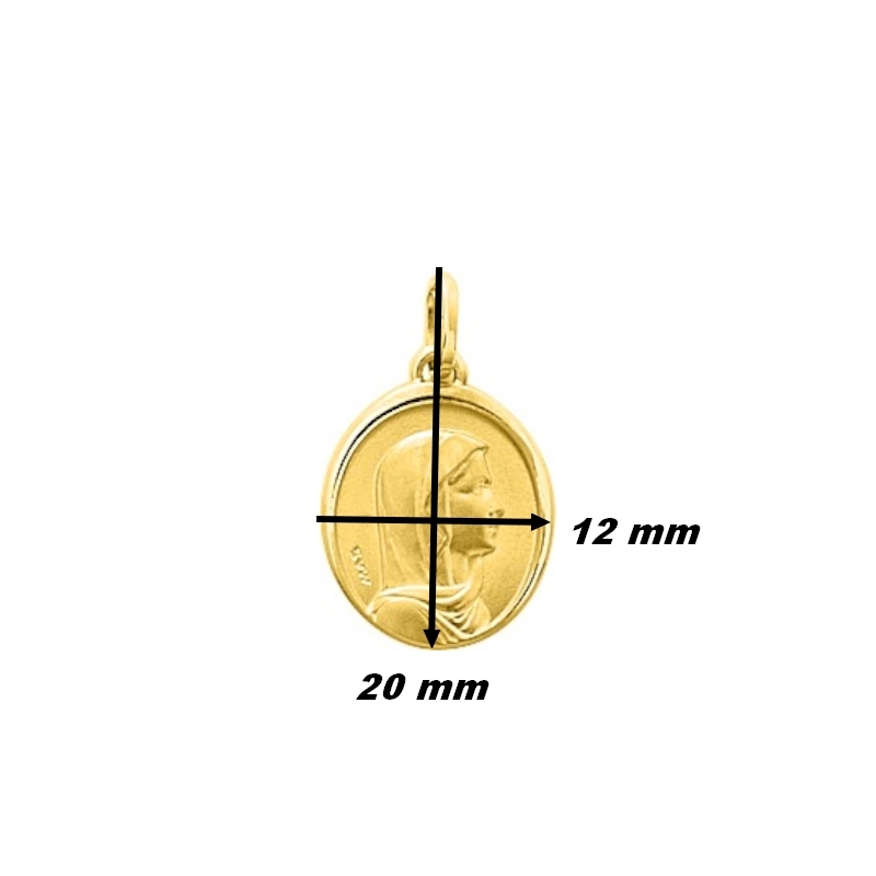 medaille-vierge-or-jaune-750-robbez-masson-20549-dimensions Médaille Vierge Or Jaune 750/1000 ROBBEZ MASSON, dimensions