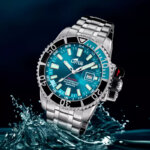 Coffret montre étanche LOTUS Homme Acier inoxydable et bracelet silicone bleu interchangeable 18938/1, autre vue